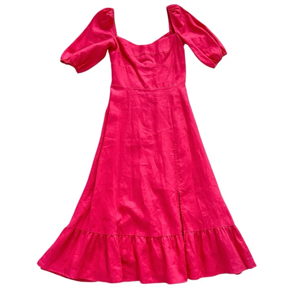 Reformation Dresses & Skirts - Reformation Belgium Linen Dress Midi Corvette